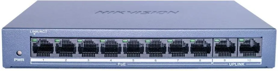 Неуправляемый коммутатор Hikvision DS-XS0110-P Photo 2