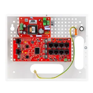 Network switch ATTE IP-8-20-E for 8 IP cameras with 20W power supply
