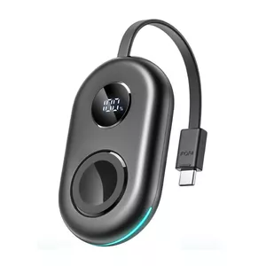Беспроводное индукционное зарядное устройство Joyroom JR-W09 3W с USB-C кабелем для Apple Watch, чёрное