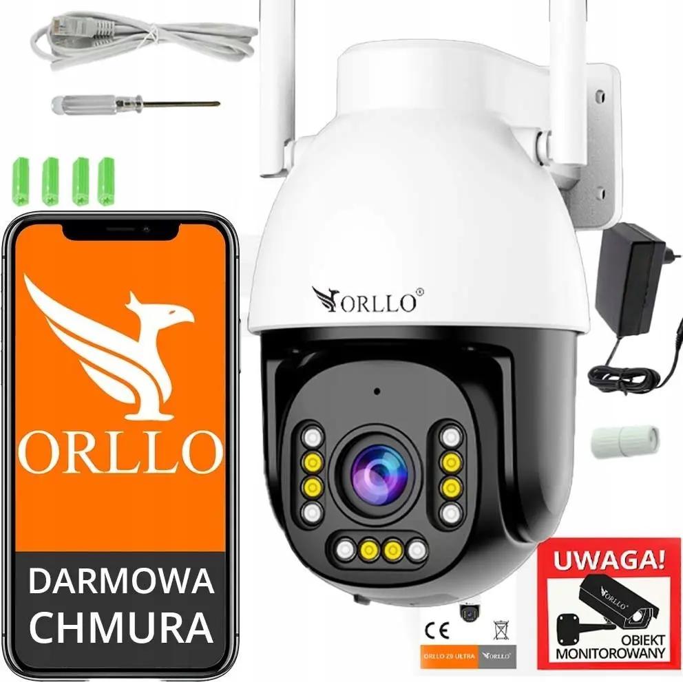 Videonovērošanas kamera Orllo Z9 ULTRA Photo 2