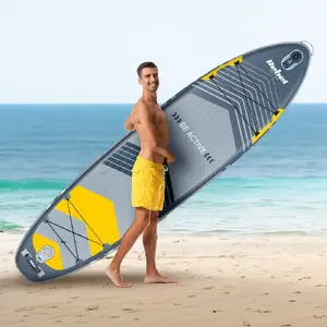 SUP dēlis Rebel RBA-4501 uzpūšamais, modelis RBA-4501, komplektā sēdeklis (nosaukumā norādīts 350 cm garums)