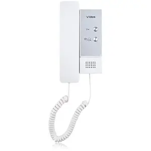 Wired intercom headset VIDOS DUO U1010 — two‑wire hands‑free connection