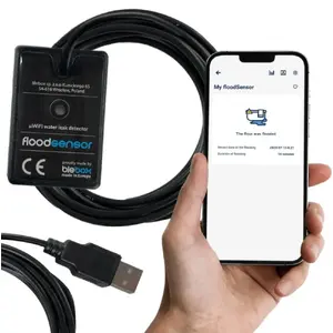 Датчик протечки bleBox floodSensor WiFi 1x binary – беспроводной сенсор воды, один бинарный вход