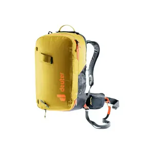 Lavīnu mugursoma DEUTER Alproof Lite 22 – 22 l, turmeric/black, viegla, izturīga