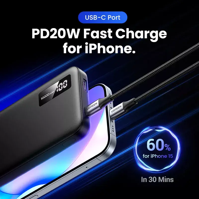 Power Bank Ugreen 25742 10000 mAh Photo 2