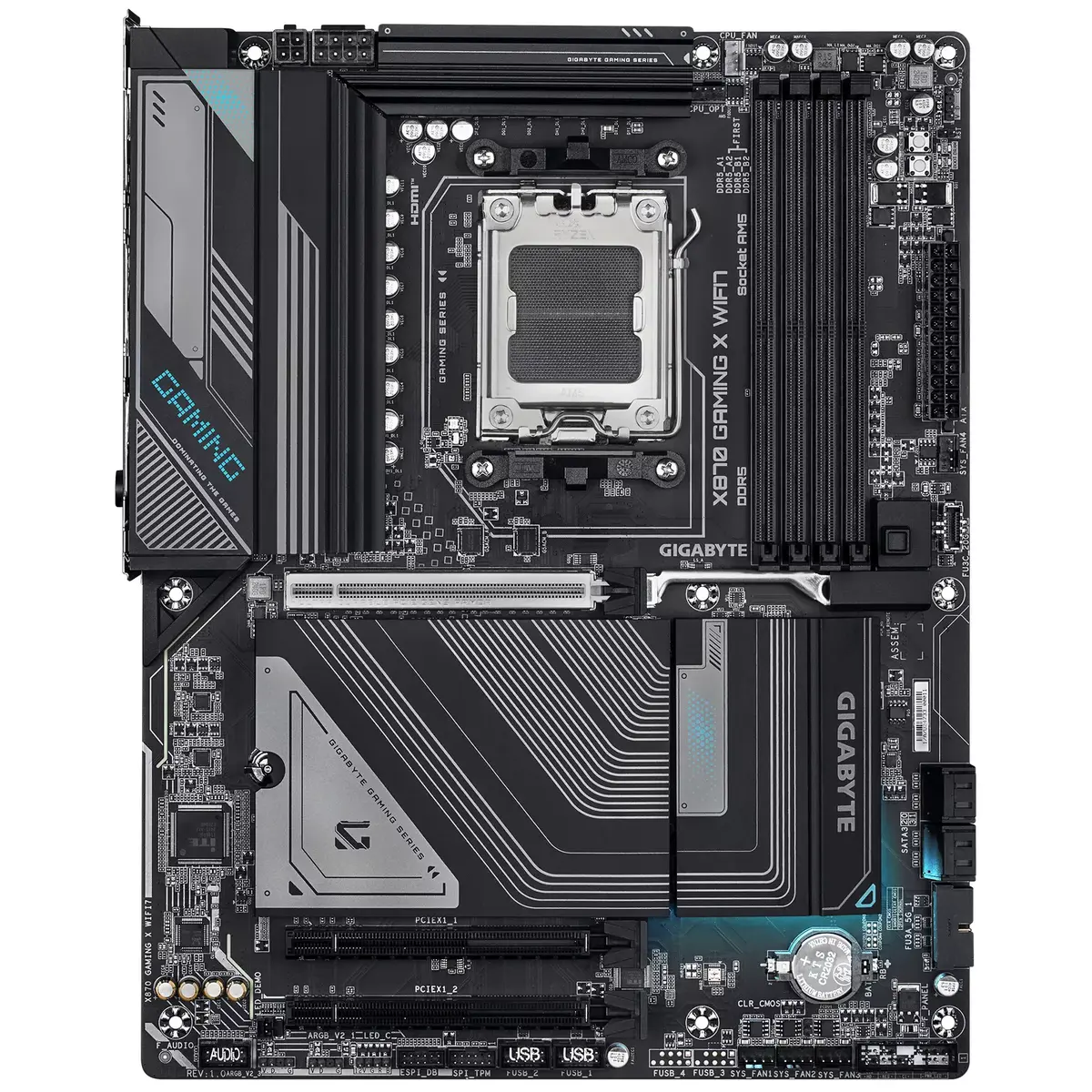 GIGABYTE X870 GAMING X WIFI7 ATX mātesplate Photo 2