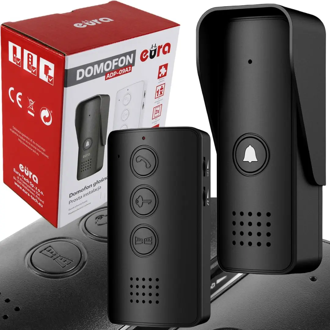 Domofons Eura ADP-09A3 hands-free — iekštelpu