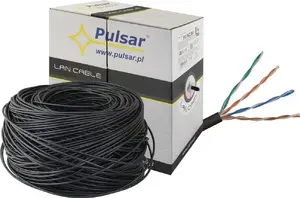 Tīkla kabelis PULSAR PU-NC301 RJ45 Cat 5e 24AWG 1m Zils