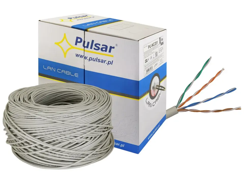PULSAR PU-NC201 vītā pāra kabelis U/UTP