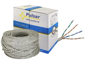 PULSAR PU-NC201 vītā pāra kabelis U/UTP, Cat 5e, 24AWG