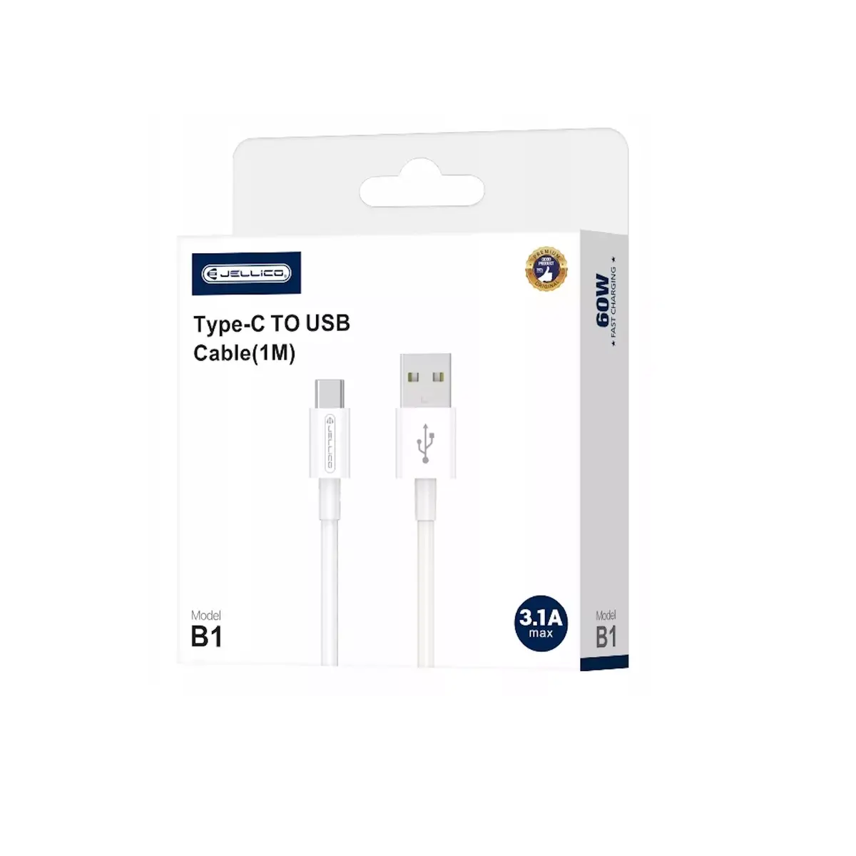 Jellico B1 USB — USB-C 20W 1 м кабель Photo 5