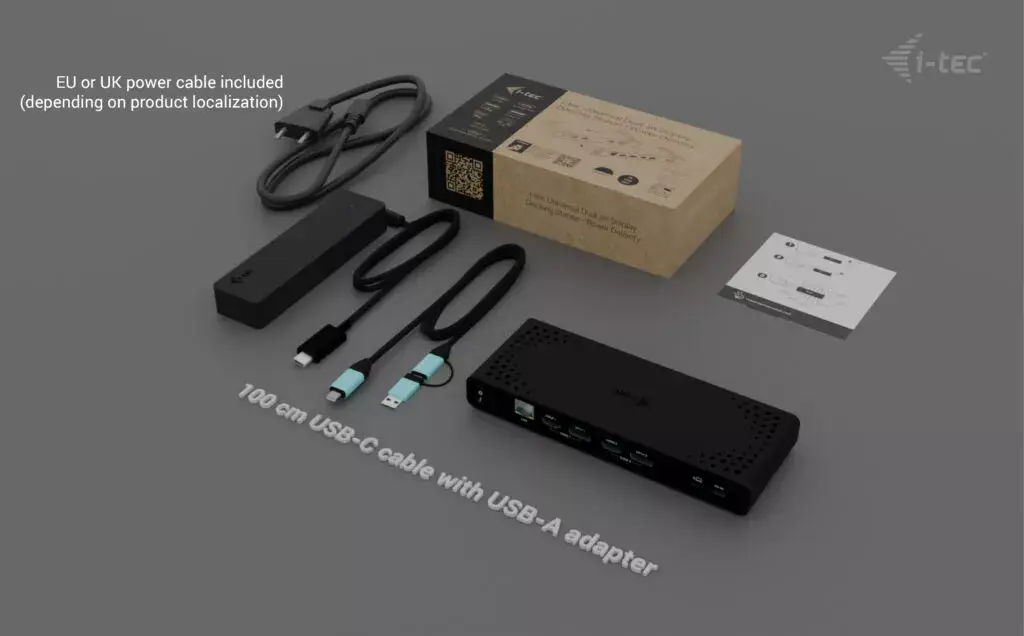 Docking Station i-tec Universal Dual 4K Display Photo 2