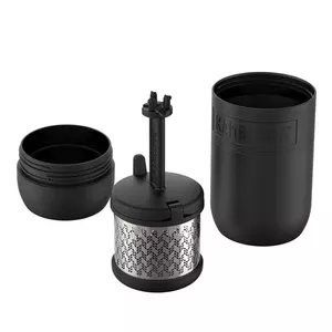Tea catcher Kambukka fine mesh insert for thermo cup 11-01054 — removable tea sieve, Ø 5.3 cm, height 160 mm, black