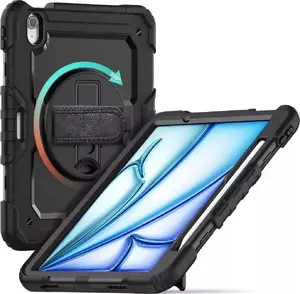 Tablet case Tech-Protect Solid360 for iPad Air 11.6 (2024) — Black