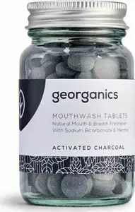 Таблетки зубной пасты Georganics Natural с активированным углем 120 таб.