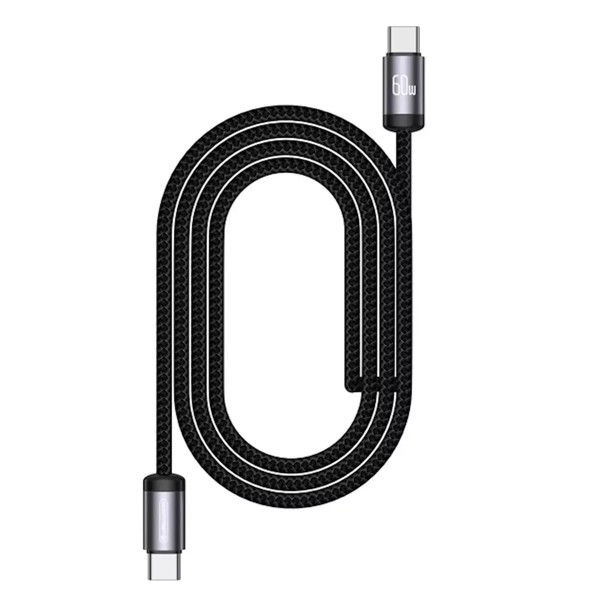 USB-C — USB-C kabelis Jellico B27 60W 1 m Photo 2