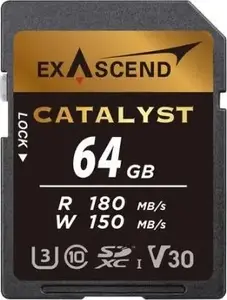 SDXC memory card Exascend EX64GSDU1 64GB UHS-I V30 U3