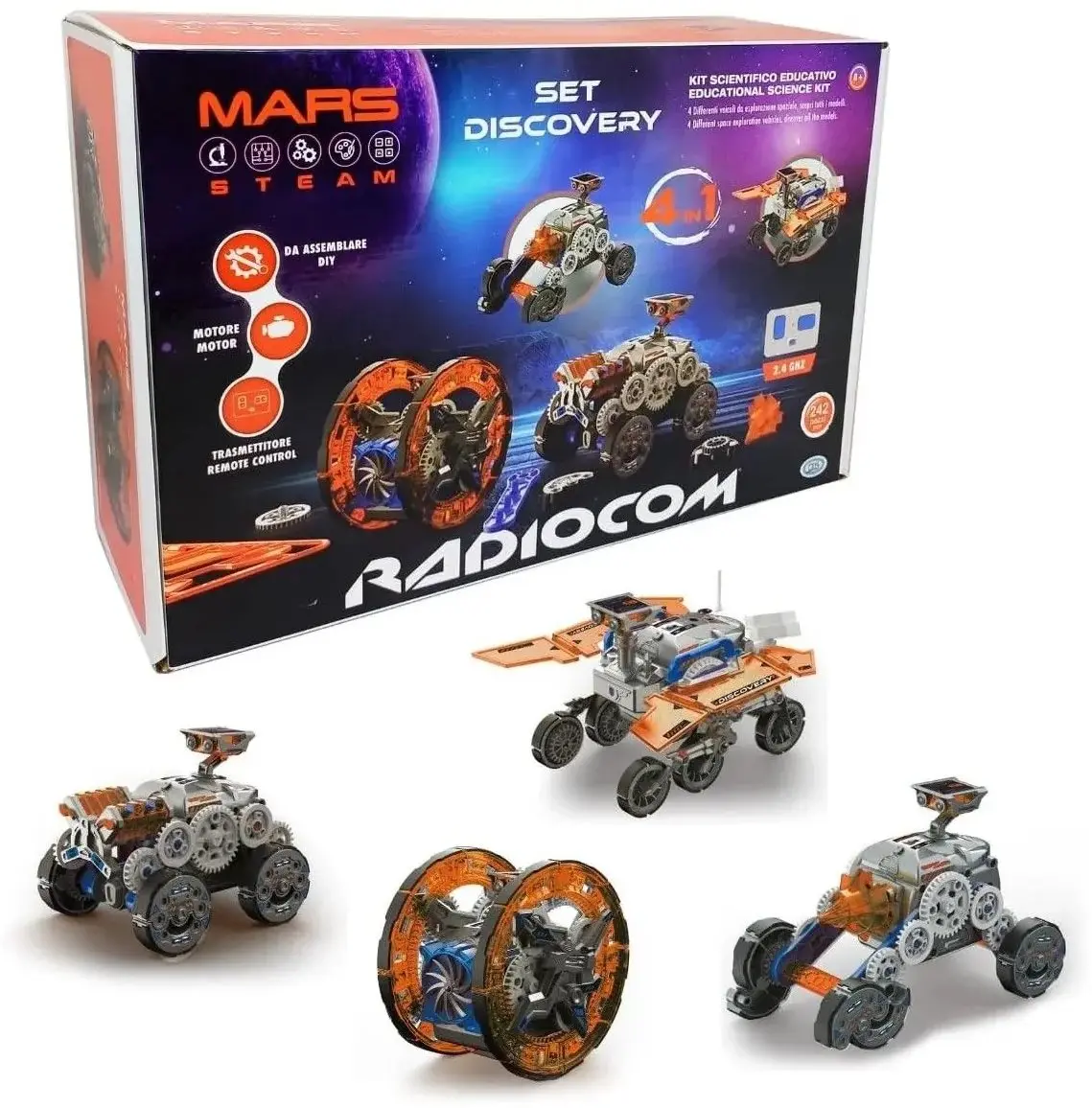 Toy constructor Mars Radiocom 4in1 Model 40966 Photo 2