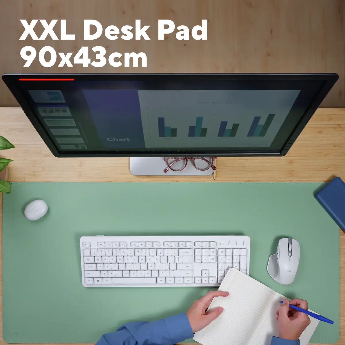 Trust Benya Green XXL Desk Pad Photo 4