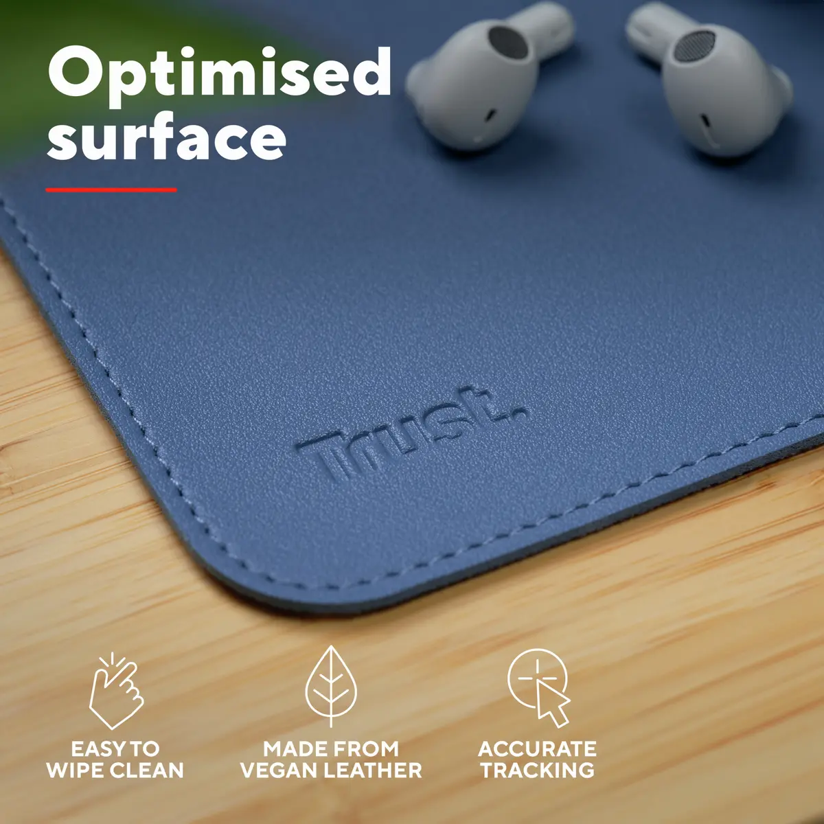 Trust Benya XXL Desk Pad Blue Photo 5