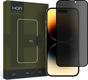 Защитное закалённое стекло с приватностью Hofi Anti-Spy Glass Pro+ для iPhone 15