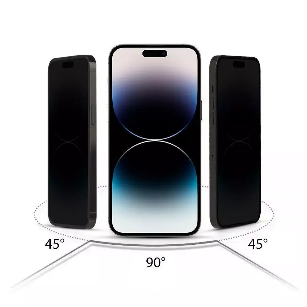Hofi Anti-Spy Glass Pro+ privātuma stikls 2 gab. iPhone 16 Pro Photo 5