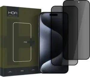 Защитное приватное стекло Hofi Anti-Spy Glass Pro+ 2 шт. для iPhone 16 Pro Max