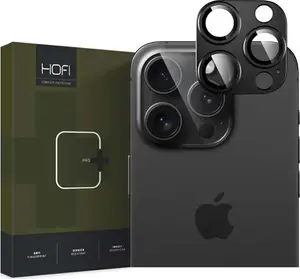Hofi FullCam Pro+ kameras aizsargs iPhone 16 Pro / 16 Pro Max — melns