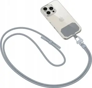 Crossbody Rope Strap for Phone, Tech-Protect C5S — Steel Grey