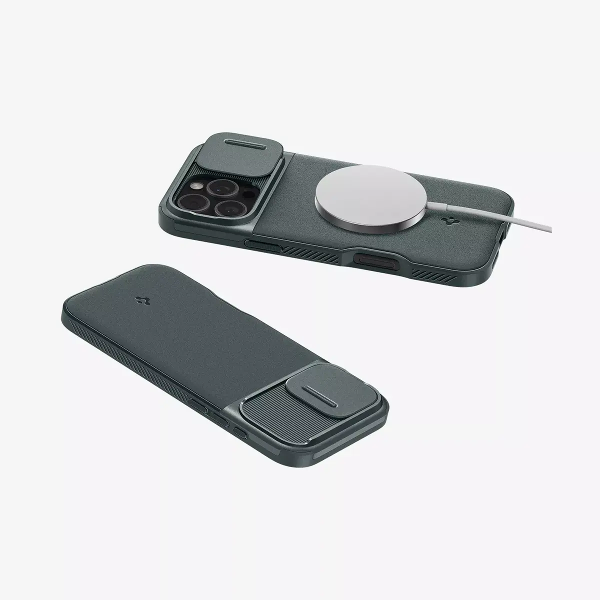 Spigen Optik Armor (MagFit) Cover — чехол для iPhone 16 Pro Photo 4