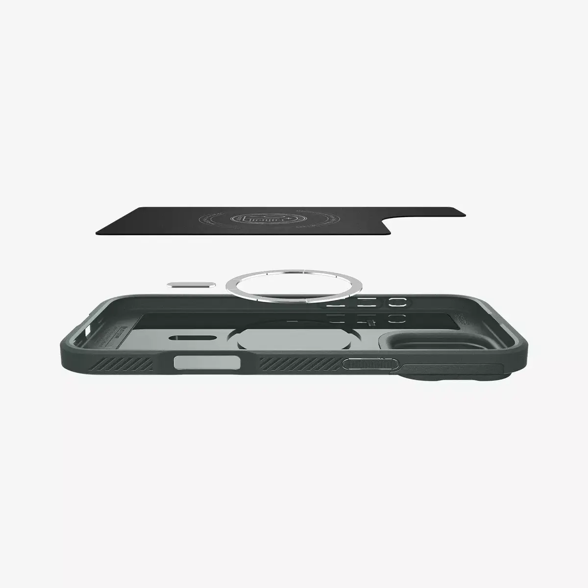 Spigen Optik Armor (MagFit) Cover — чехол для iPhone 16 Pro Photo 5