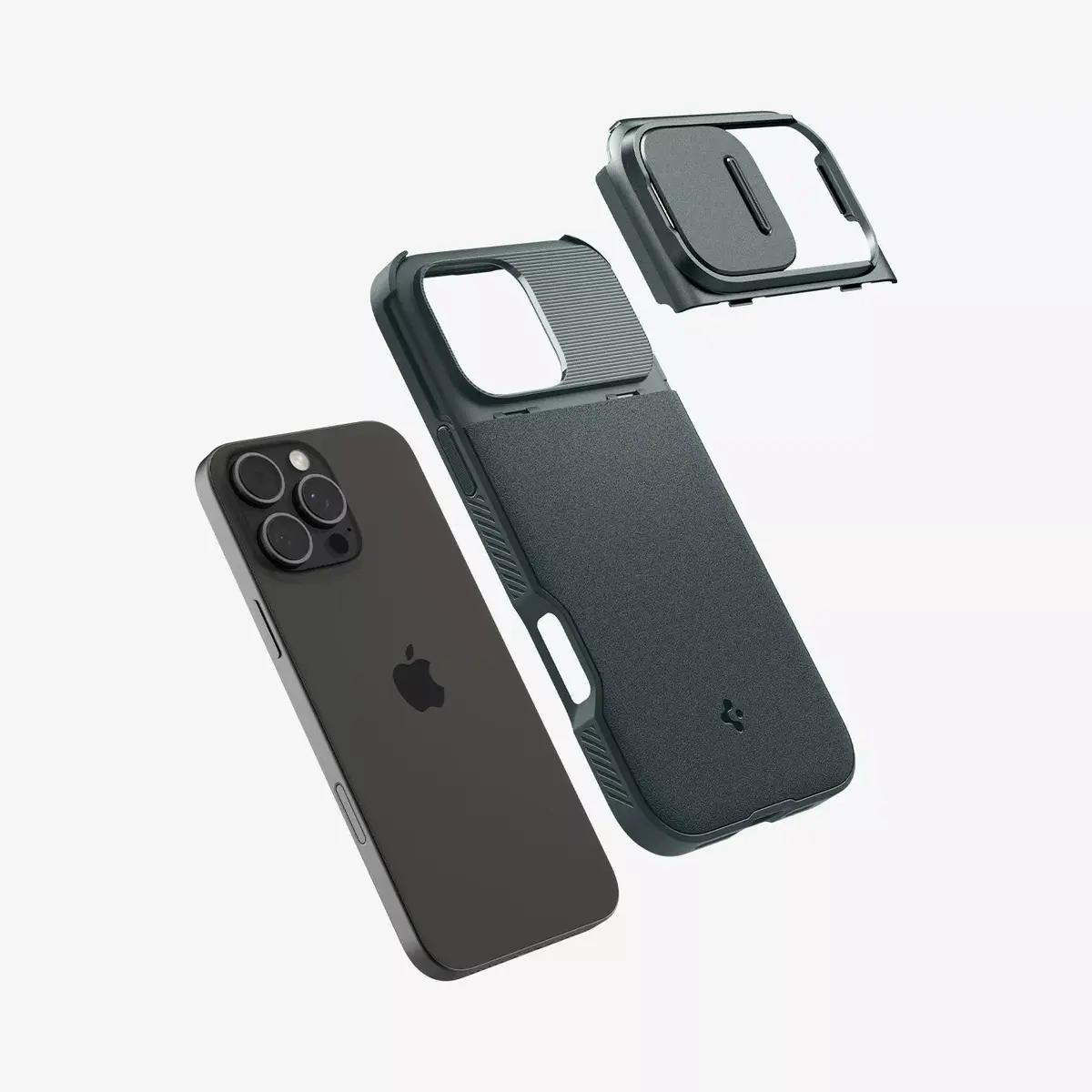 Spigen Optik Armor (MagFit) Cover — чехол для iPhone 16 Pro Photo 7