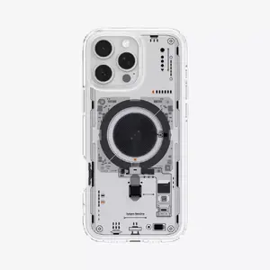 Mobile phone case Spigen Ultra Hybrid Neo One (MagFit) for iPhone 16 Pro Max, transparent, TPU+PC, 17.5 cm (6.9")
