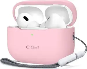 Protective silicone case for Apple AirPods Pro (1/2) by Tech-Protect – Dusty Pink