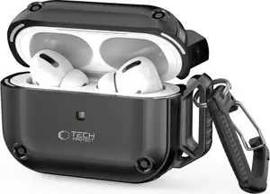 Protective Rugged Case Tech-Protect for Apple AirPods Pro (1st/2nd Gen) — Black