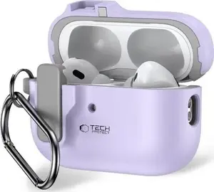 Protective slim hook case Tech-Protect for Apple AirPods Pro (1 / 2) — Lavender
