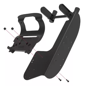 Пассивный держатель RAM Mounts RAM-PM1-ZE31U для портативного принтера Zebra ZQ630