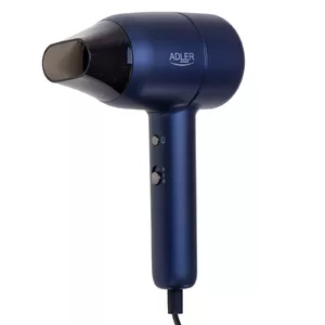 Фен Adler AD 2279b 1800 Вт, 2 температурных режима, 2 скорости, ионизатор, синий