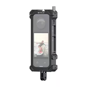 Металлическая защитная клетка PULUZ с адаптером для штатива для Insta360 X4