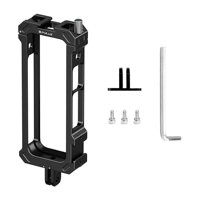 Protective metal cage Puluz PU941B for Insta360 X4 Photo 5