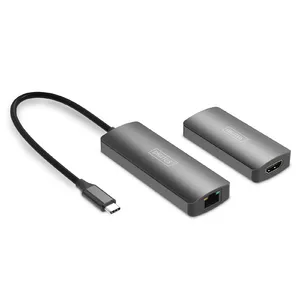 Digitus DS-55343 AV pagarinātājs Audio/video raidītājs un uztvērējs Melns