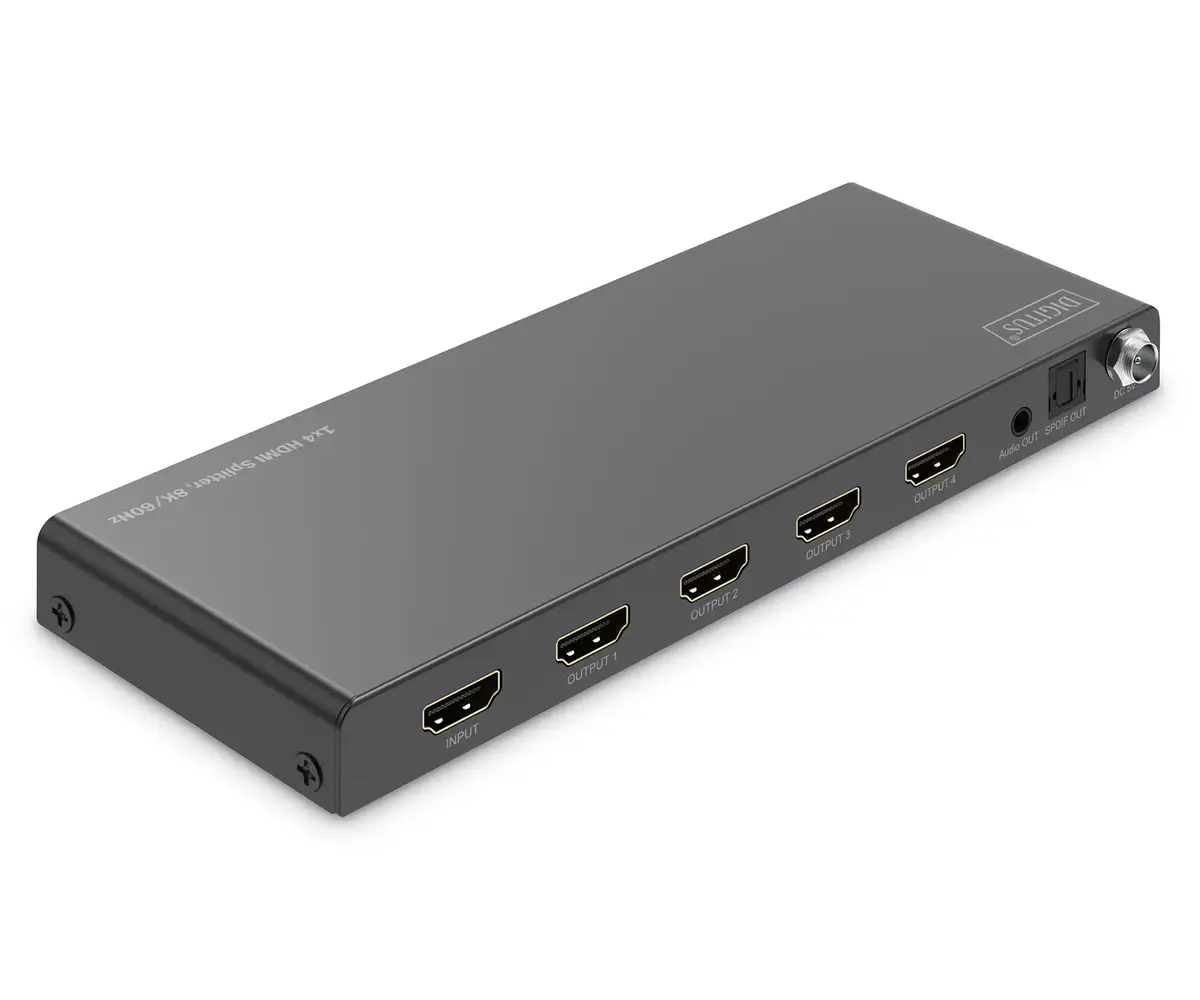 HDMI Sadalītājs Digitus 8K 1x4 Photo 2