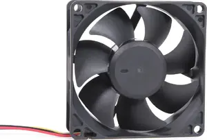 Вентилятор охлаждения 80 мм Alphacool ES PWM Fan для ПК, ШИМ-управление, компактный 80×80×25 мм