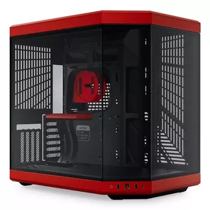 PC Case HYTE Y70 Midi Tower Black, Red