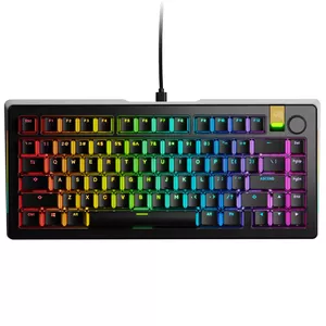 Mechanical keyboard GLORIOUS GMMK 3 Pro 75% with Fox HE switches, black, US layout