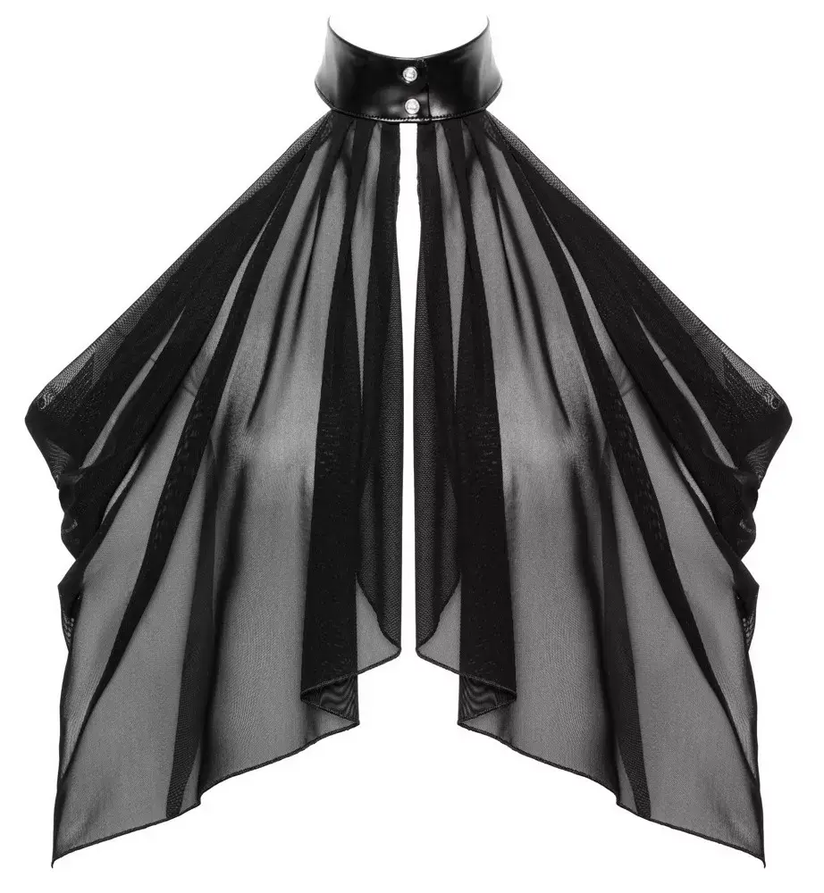 Noir Bolero Bodie M — чёрный прозрачный боди Photo 6