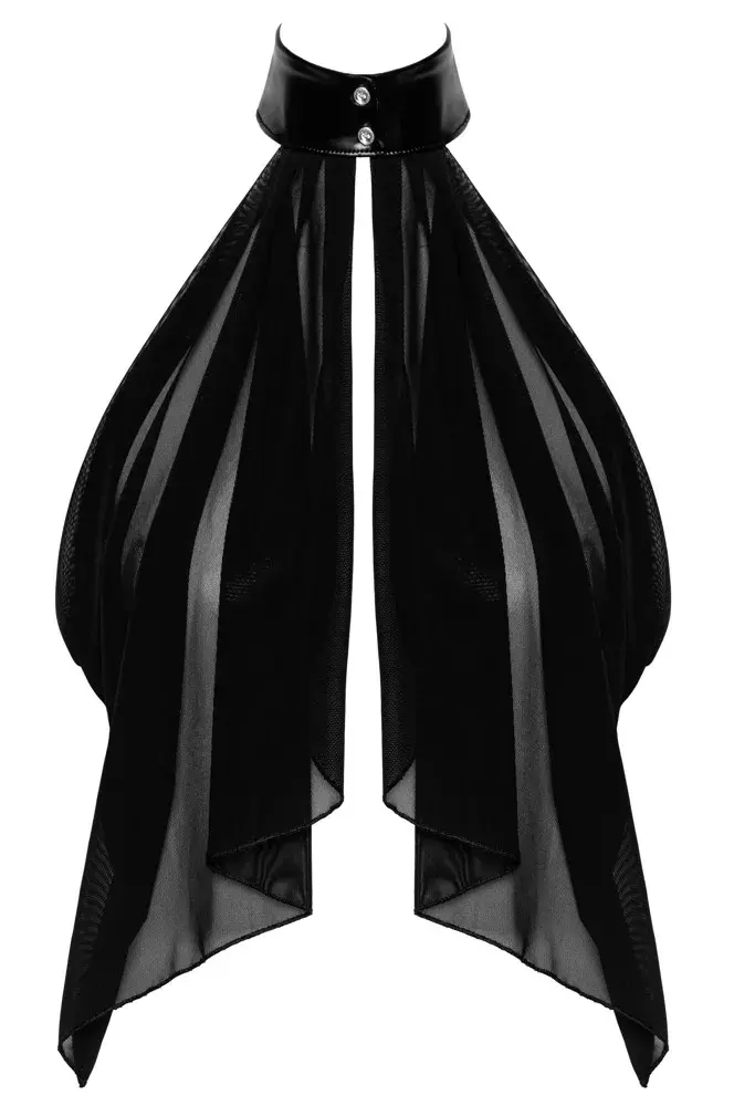 Noir Bolero Bodie M — чёрный прозрачный боди Photo 7