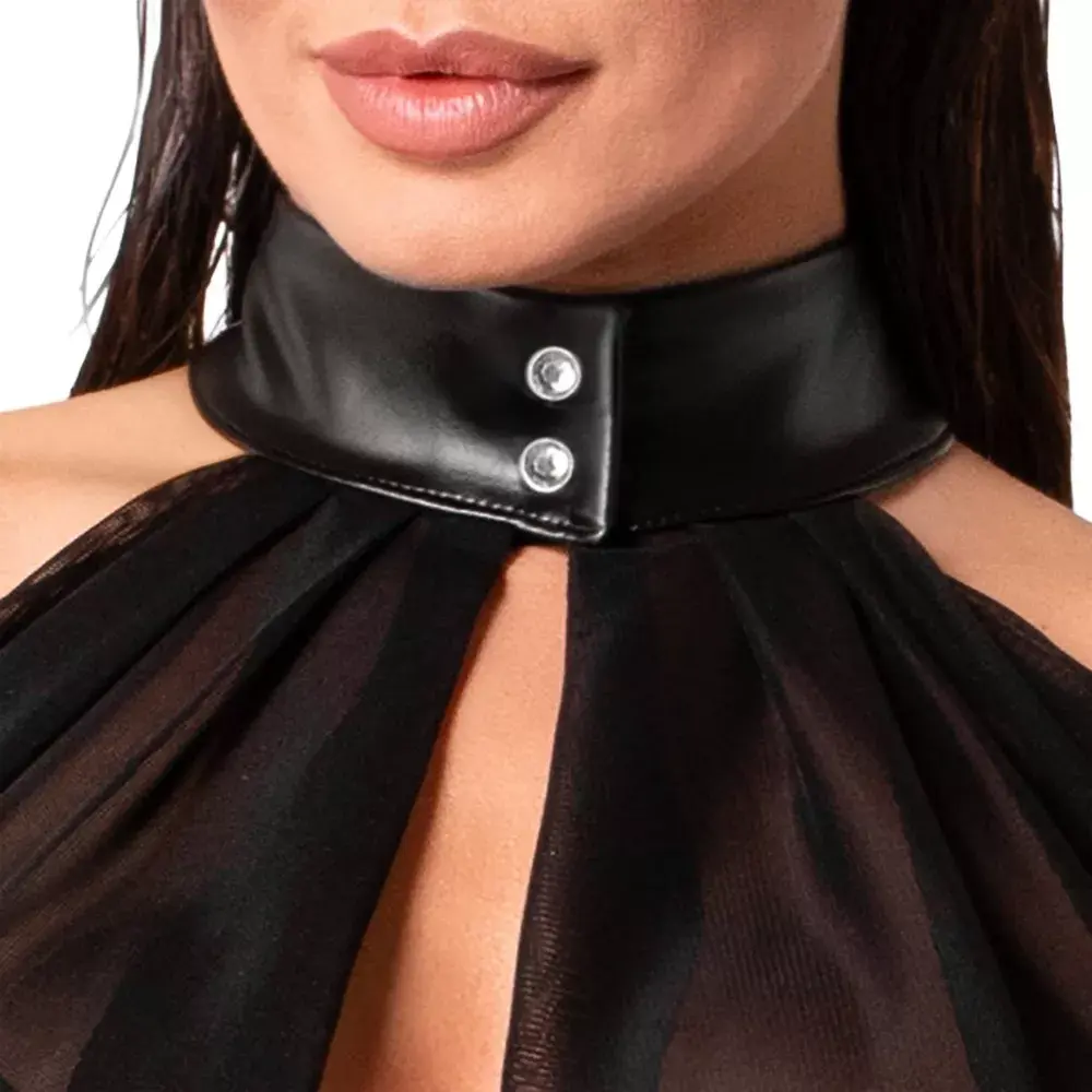 Noir Bolero Bodie L Noir Tulle bodysuit Photo 5