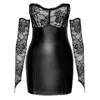 Нарукавники Noir 27190371041 — длинные кружевные перчатки L Photo 6