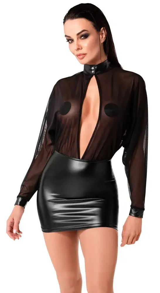 Noir Orgia tilla mini kleita, izmērs S Photo 2